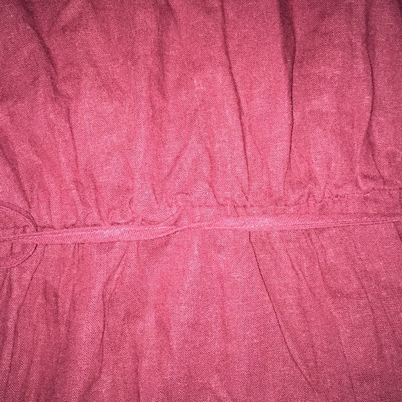 Ava&Viv Plus Size Burgundy Midi Dress Sz 3X - Picture 2 of 5